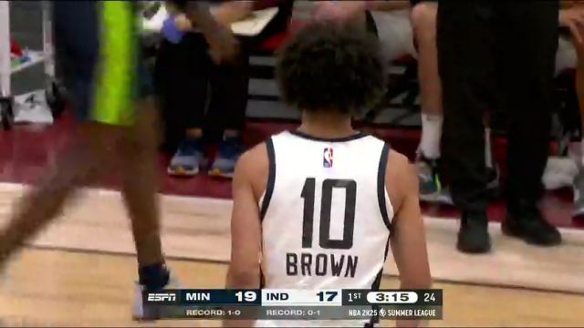 NBA夏季联赛：森林狼vs步行者第1节中文解说回放