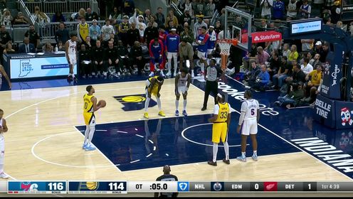 《NBA全场集锦》罚球丢掉比赛！哈利伯顿关键第一罚不中第二罚故意罚丢未能抢到篮板失去比赛悬念