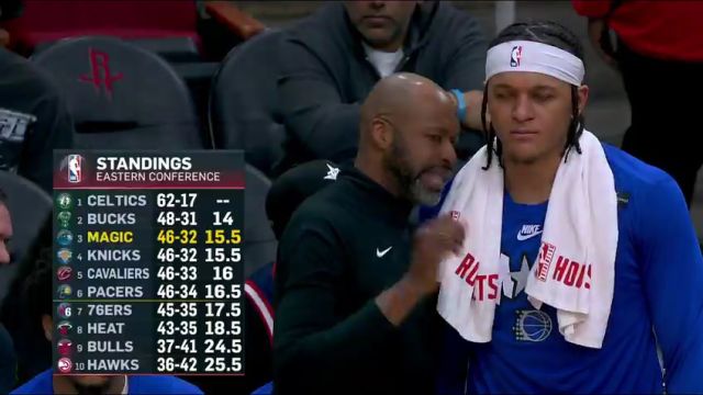 NBA常规赛：魔术vs火箭第4节中文解说回放