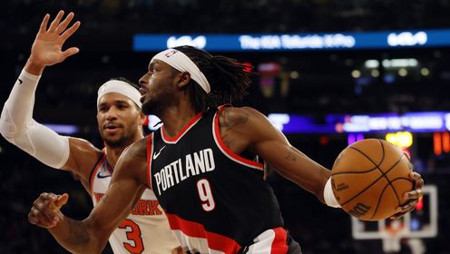 《NBA全场集锦》【球星】格兰特vs尼克斯集锦 球队大腿高效砍下全队最高21分