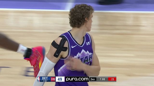 马尔卡宁vs活塞集锦 里突外投砍下31+7率队取胜