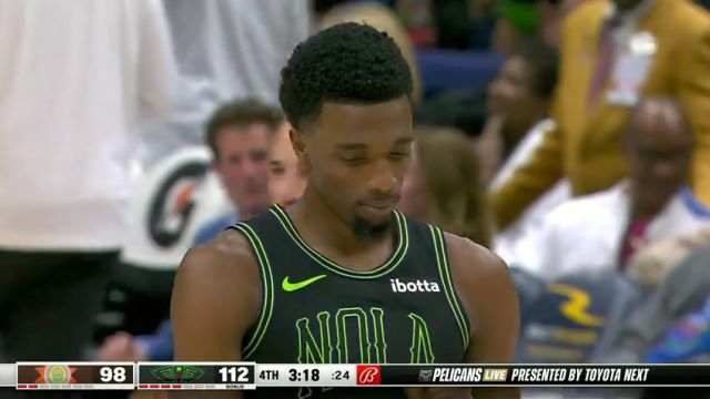 NBA常规赛：马刺vs鹈鹕第4节中文解说回放