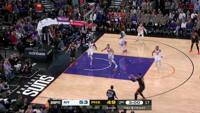 哐哐就是投！杜兰特手感爆发连续三记三分球强势追分