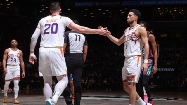 布克vs篮网集锦 全场22+8末节三分盖棺定论