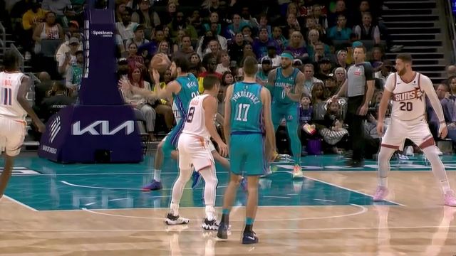 米西奇vs太阳集锦 全场21+3突破快下难救主