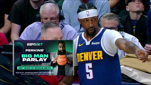 NBA常规赛：骑士vs掘金第3节中文解说回放