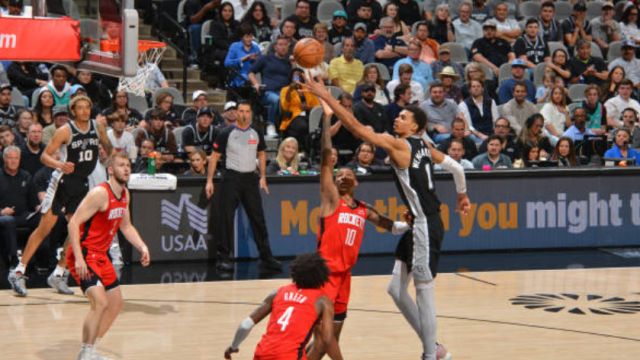火箭103-101马刺 文班亚马13+10+6瓦塞尔仅6分点球大战失利