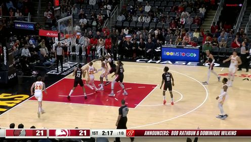《NBA全场集锦》防守强度陡然而生 两队互送大帽策动反击疯狂取分