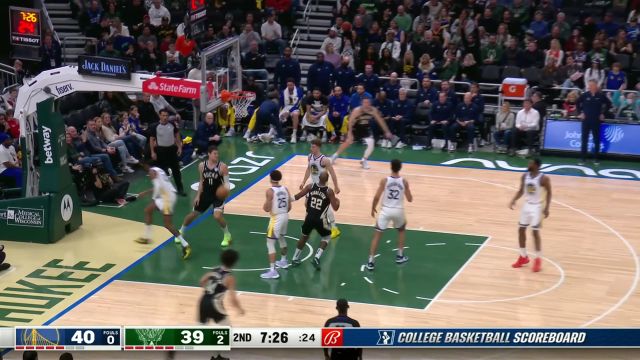 雄鹿也有自己的玄冥二老！米德尔顿与大洛完美空接连线打穿防守