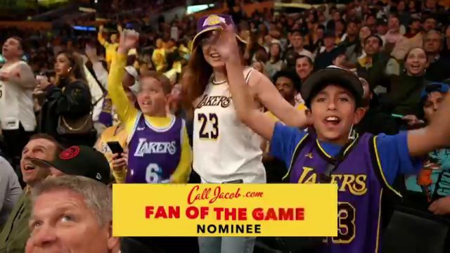 NBA常规赛：独行侠vs湖人第3节英文原声回放