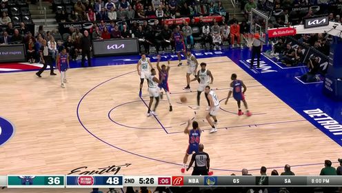 《NBA全场集锦》怎样能够跑赢退防？ 米勒长传博库舍夫斯基轻松上篮