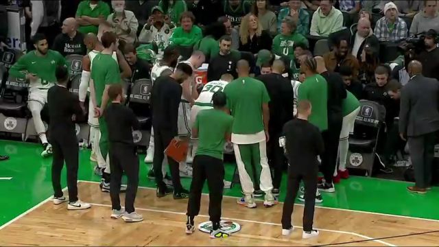 NBA常规赛：雷霆vs凯尔特人第2节英文原声回放