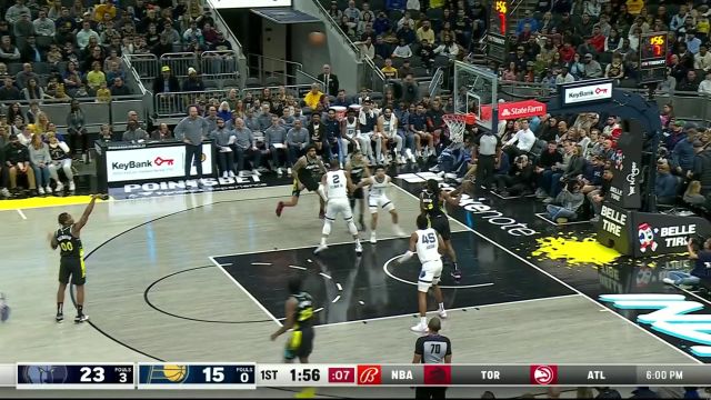 终于进了！马图林点飞威廉姆斯三分一箭穿心