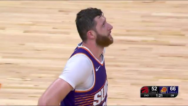 NBA常规赛：猛龙vs太阳第2节中文解说回放