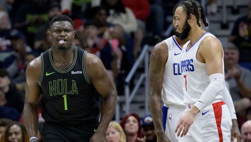 《NBA全场集锦》快船vs鹈鹕五佳球 琼斯大帽乔治 锡安全场奔袭压哨上篮