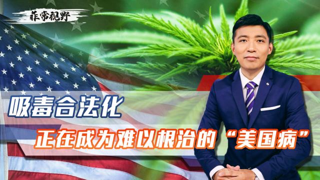 美国大麻合法化,毒品泛滥不断加剧,“美国病”难根治