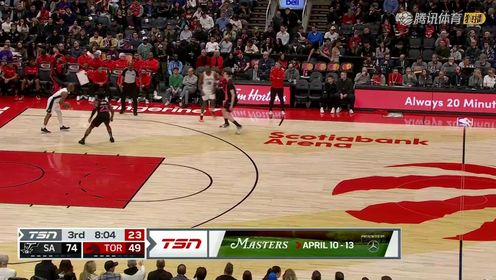多伦多猛龙_NBA常规赛：马刺123-89猛龙_【回放】马刺vs猛龙中文解说全场回放_高清