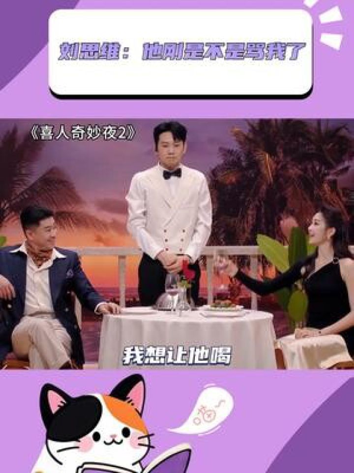 刘思维：他刚是不是骂我了#喜人奇妙夜#喜人奇妙夜2#刘思维#朱美吉#搞笑_高清1080P在线观看平台_腾讯视频