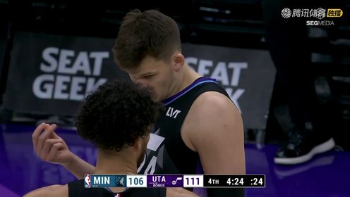 《NBA全场集锦》【回放】NBA常规赛：森林狼vs爵士中文解说全场回放