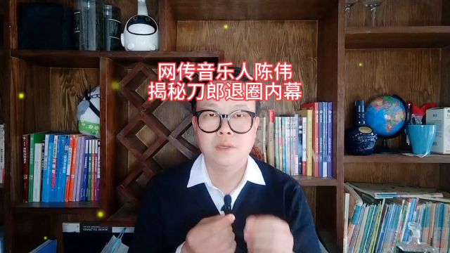 网传音乐人陈伟揭秘刀郎退圈内幕