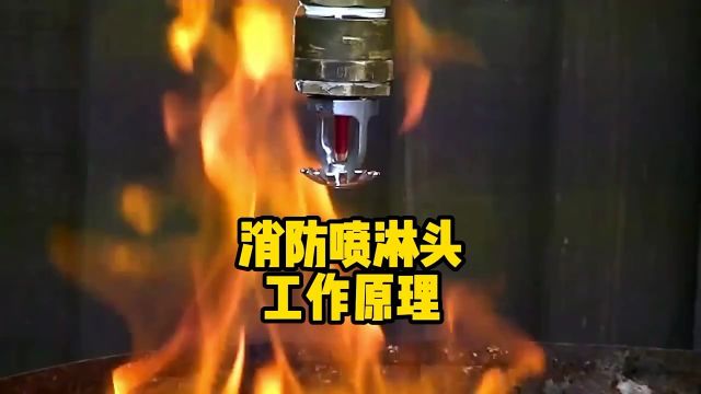 自动消防喷淋头是怎么工作的?