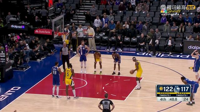 2023/24赛季NBA常规赛：步行者 VS 国王 全场回放