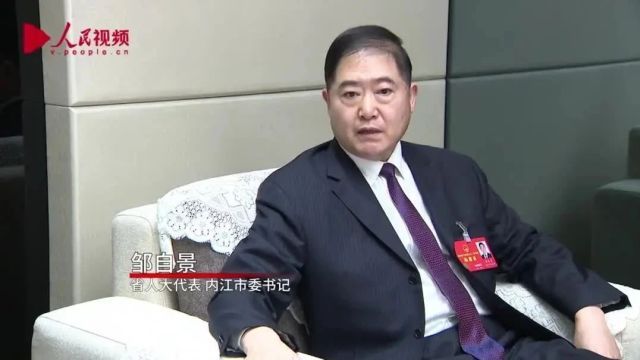 人民网刊发文章:《省人大代表邹自景:奋力推进新时代内江振兴崛起》