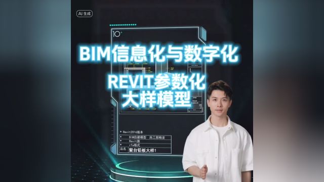 铝板窗台大样,BIM数字模型,Revit参数族【十加设计云】