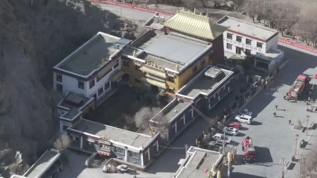 山南市消防救援支队组织开展文物古建筑场所多队站联合演练