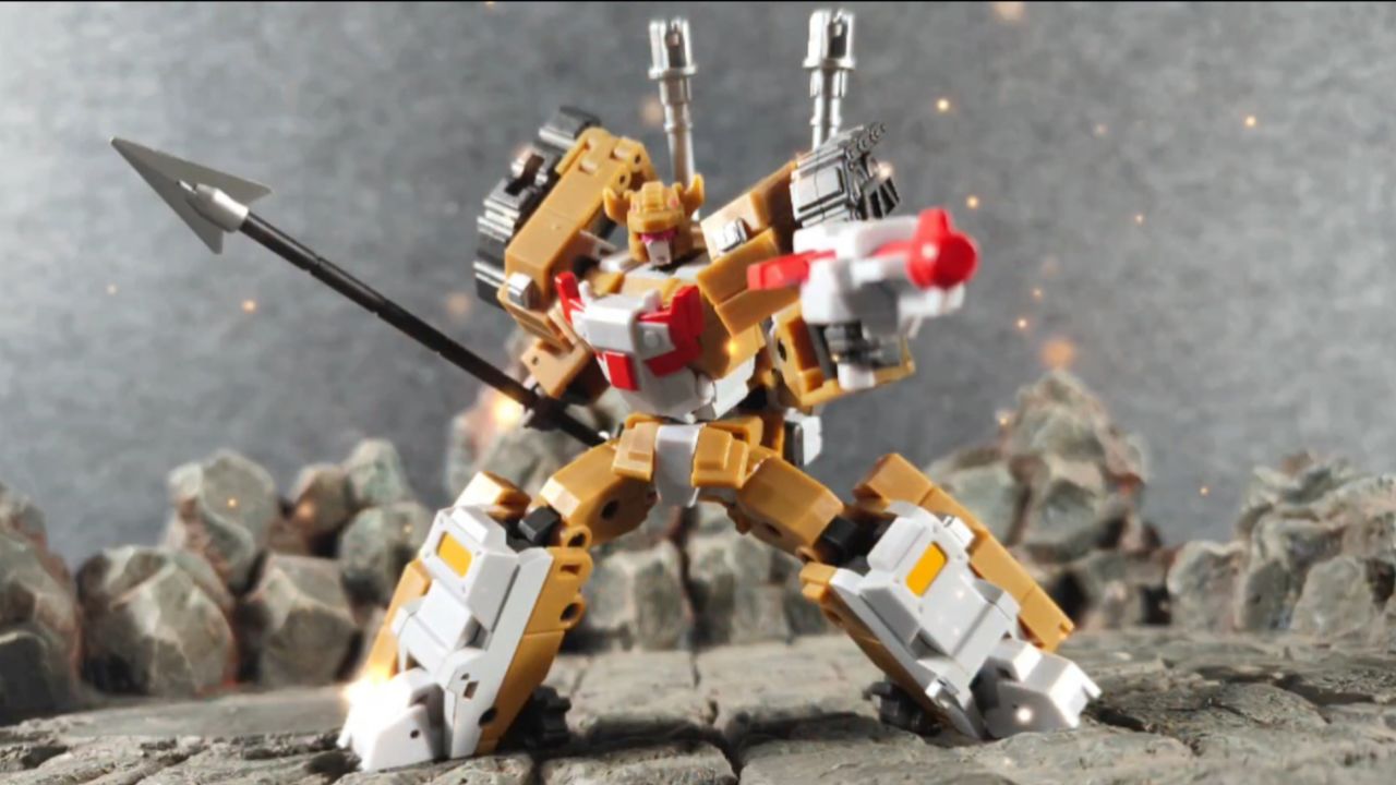 铁工厂 小比例变形金刚 煞星组合 野牛 冥斗牛之锤