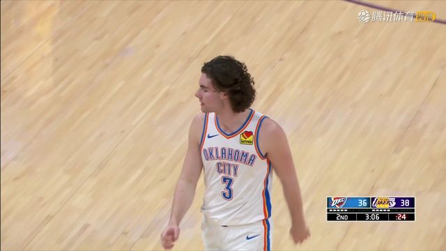 2023/24赛季NBA常规赛：雷霆 VS 湖人 全场回放