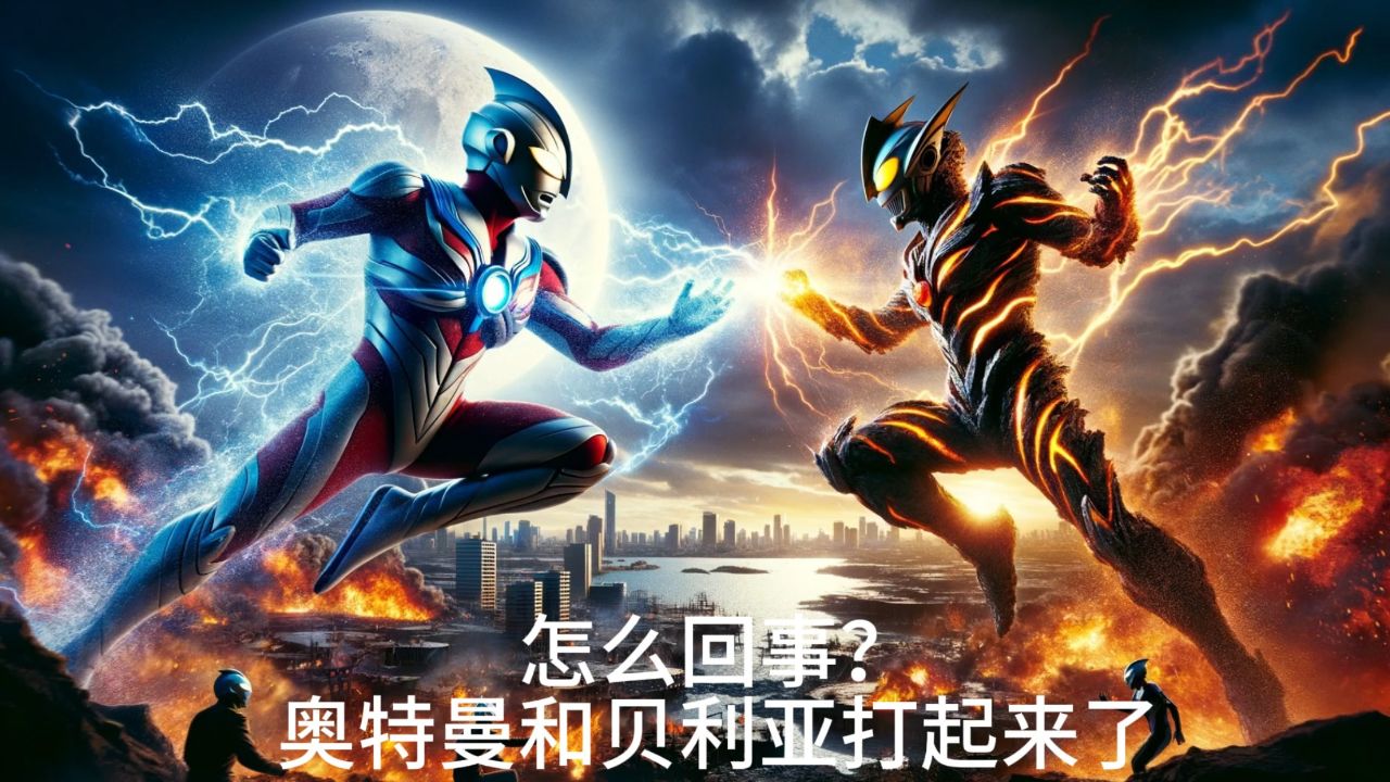 奥特曼贝利亚岩浆大战