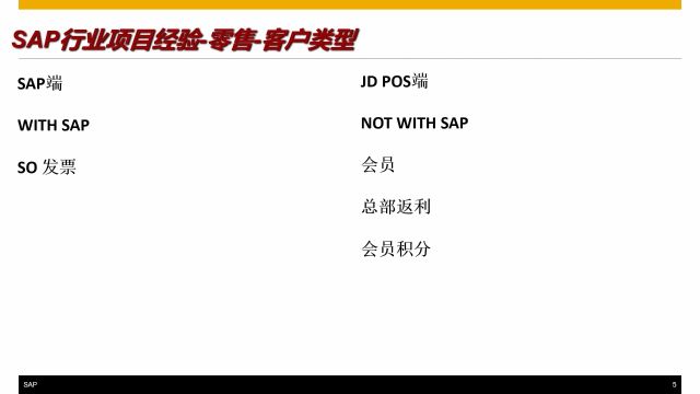 辅导新手SAP面试行业零售经验分享part2