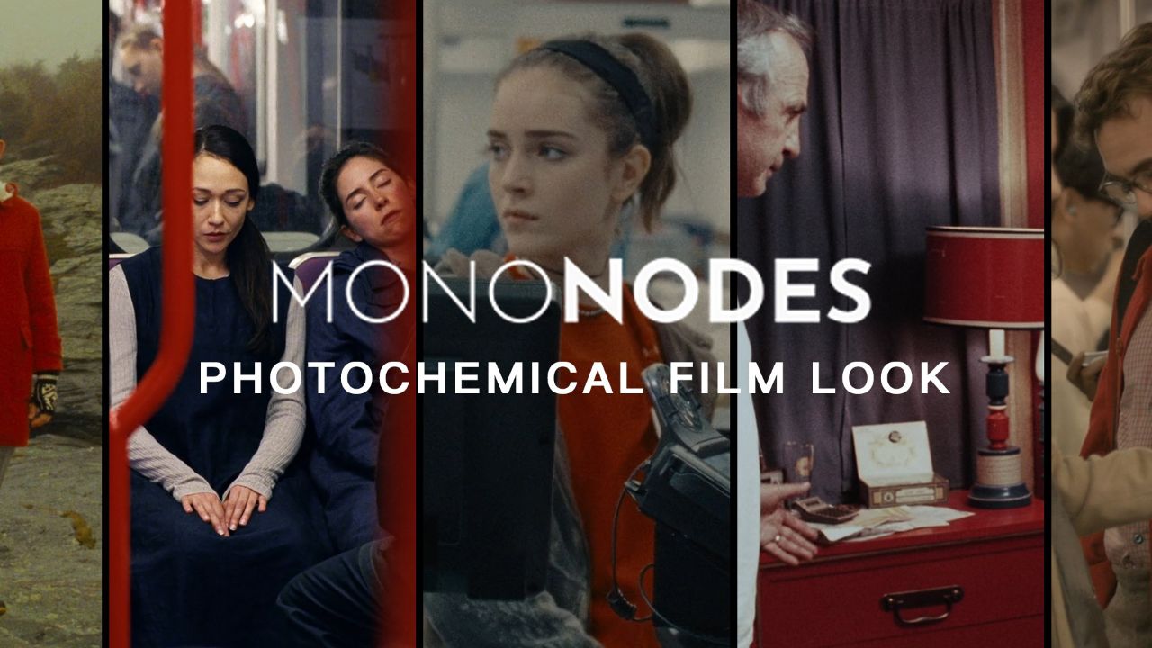 nodes出品柯达2383电影胶片外观达芬奇调色节点 photochemical film