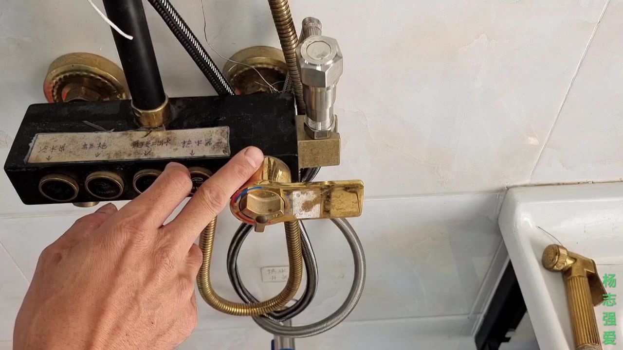 角阀漏水,热水器水龙头漏水,用几种不同方法,维修好,解决方法