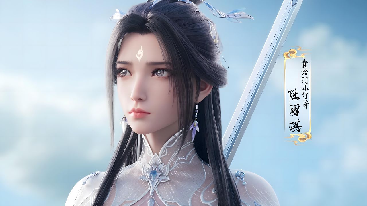 《诛仙》动画第2季,绝美陆雪琪再现神剑御雷真诀