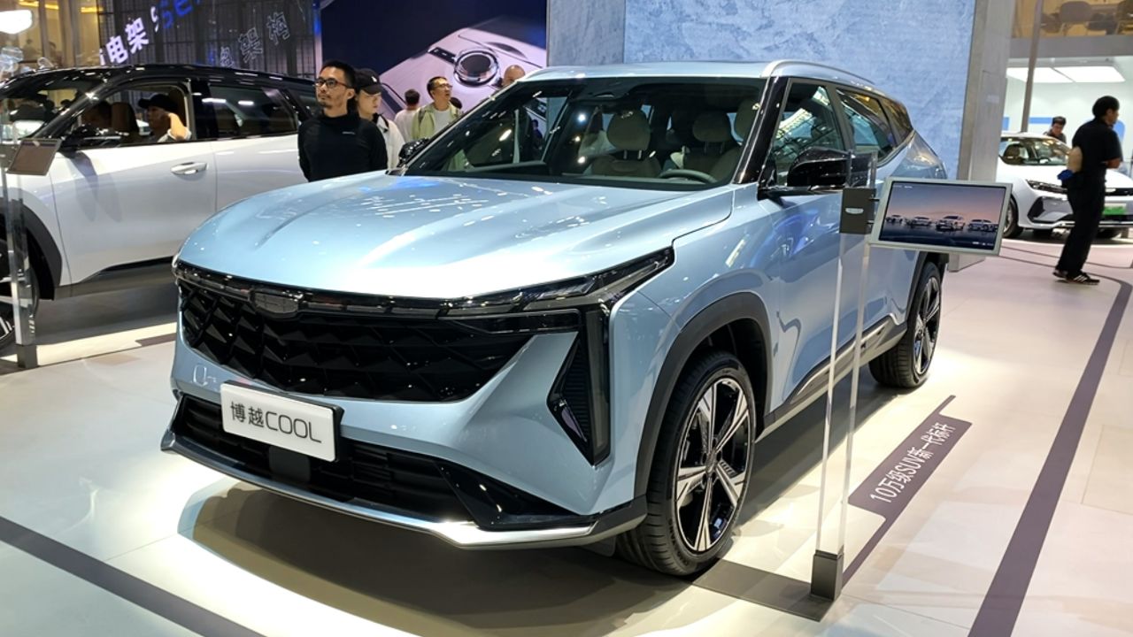 2023款吉利博越cool静态体验,外观与内饰全方位展示