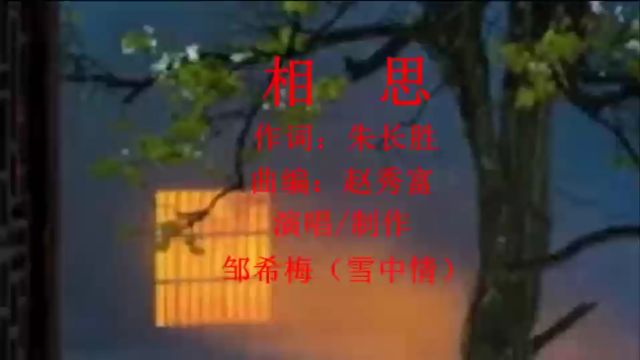 赵秀富爱情歌曲<相思>