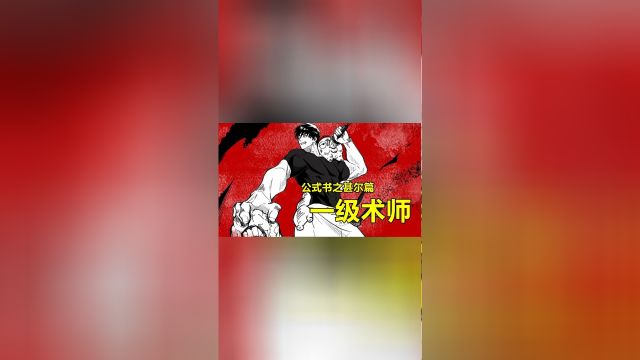 咒术回战,公式书之甚尔篇,论级别只能算一级术师