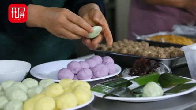 美好生活在云南|春日限定款!清明“食”节来保山施甸品五彩团子