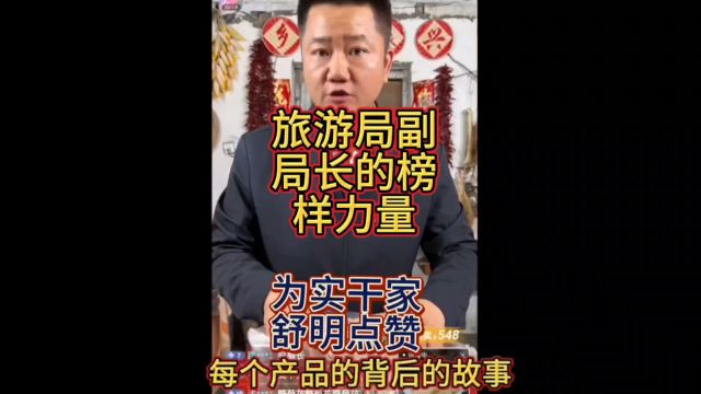 当代公仆楷模为舒明点赞——旅游局副局长的榜样力量