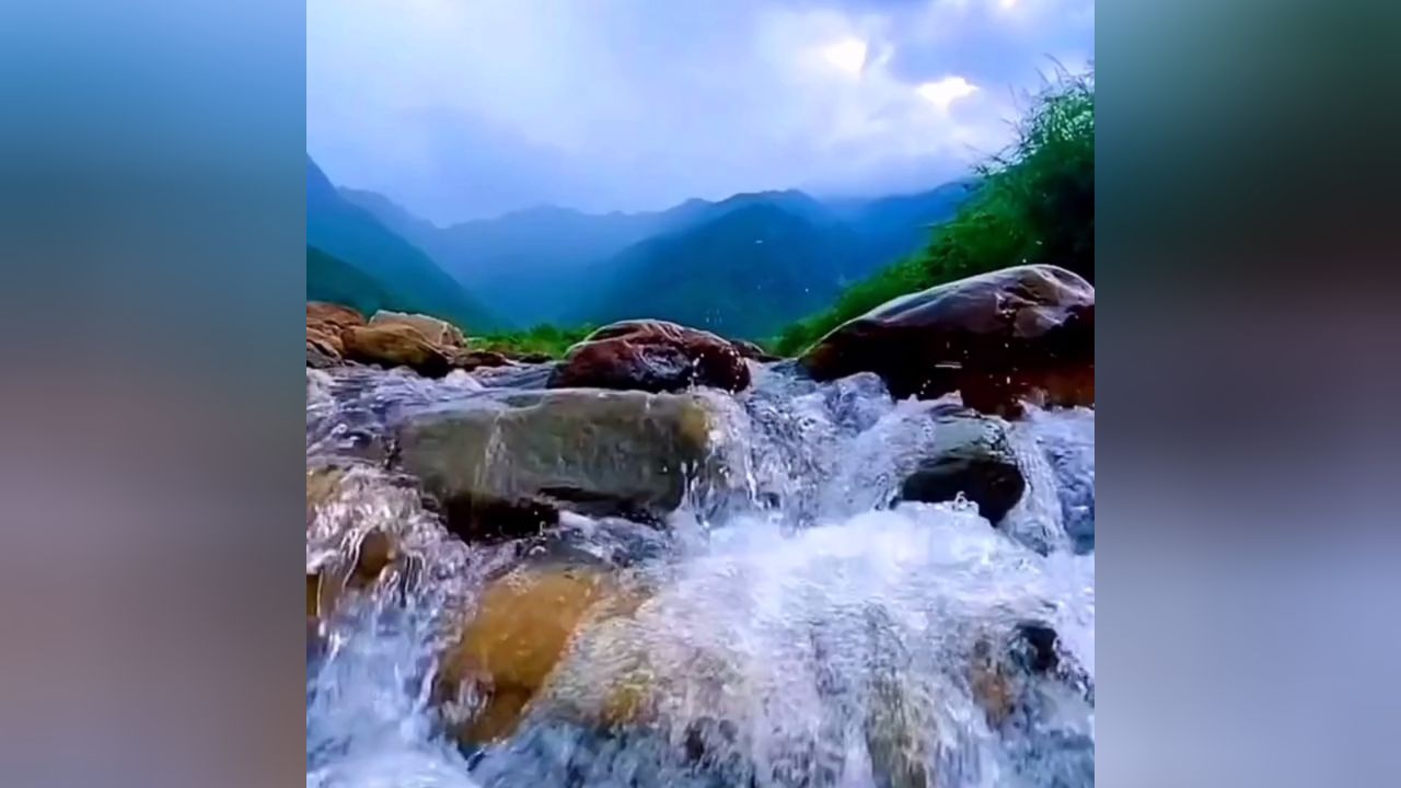 音乐山水风景