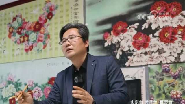 从种牡丹到画牡丹,山东菏泽农民增收有新路