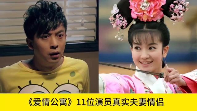 《爱情公寓》11位演员真实夫妻情侣