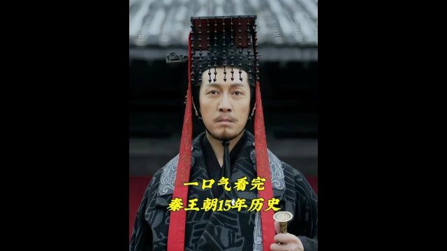 一口气看完秦朝15年历史 #秦朝 #历史 3/3