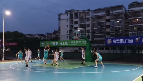 2024年大余县中年篮球联赛5月10日星光体育对阵潭酒队