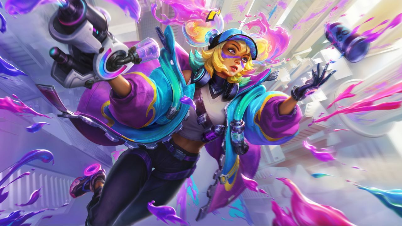 【英雄联盟手游】涂鸦小队 泽丽(5月24日上线)