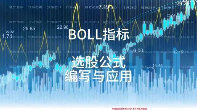 BOLL指标 选股公式编写与应用