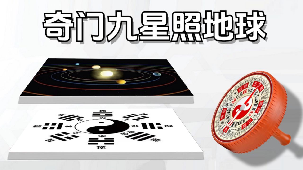 奇门遁甲的九星分别作用在地球的方位