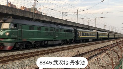 这趟列车从武汉北站开往丹水池站，是一趟市郊列车
